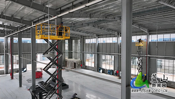 第五届永州蓝山国际皮具箱包博览会主会场月底交付，静待盛会启幕